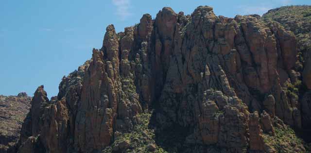 hoodoos of the superstition mtns